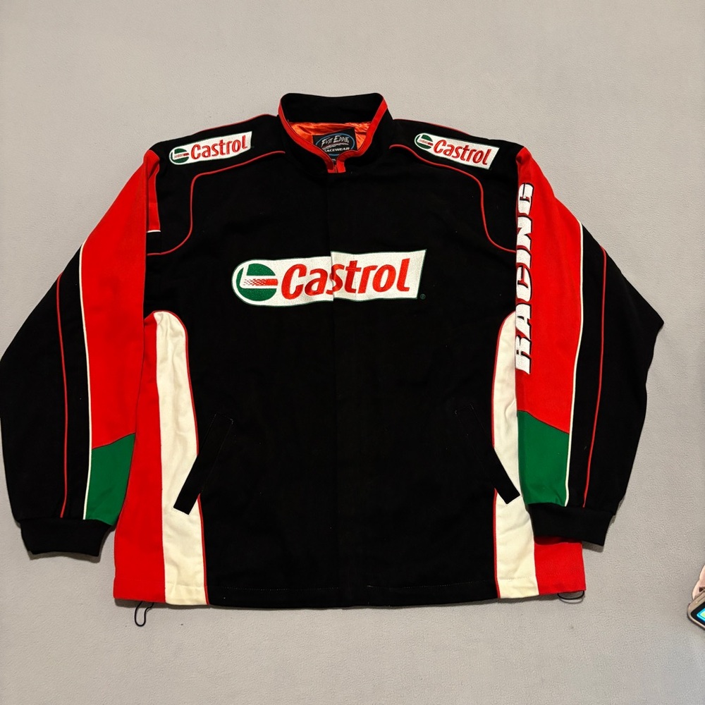 Castrol Racing Jacket XXL – Vintage Motorsport Style